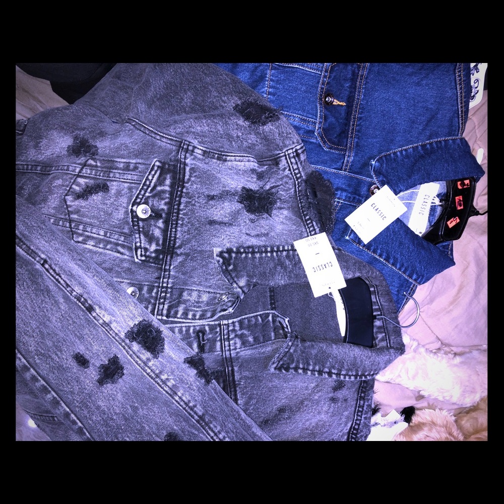 Topman jeans jackets